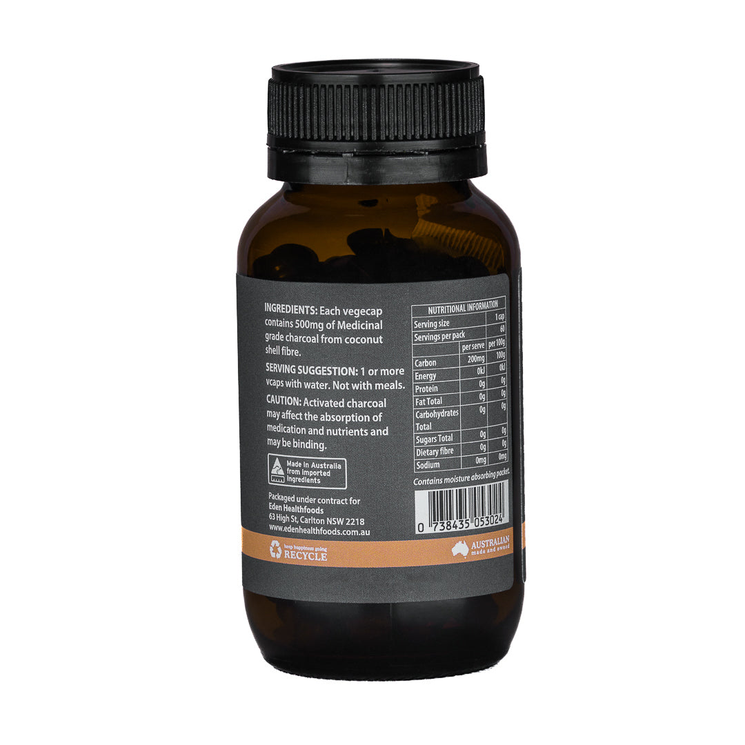 Activated Charcoal Capsules (60 caps)