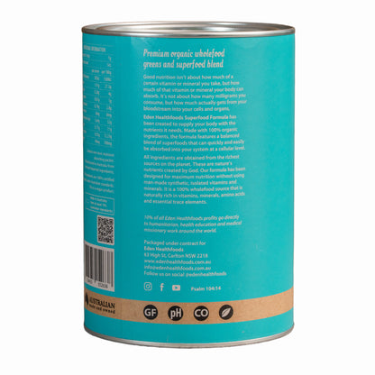 Certified Organic Superfood